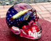 223 Casing American Flag Resin Skull – Handmade Decor product image 3