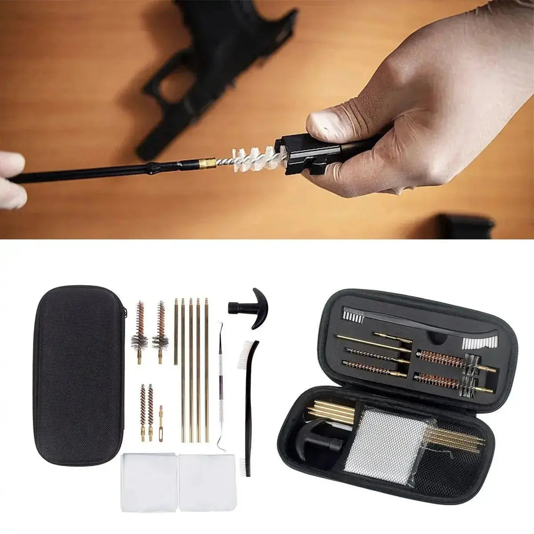 223/5.56 Rifle Cleaning Kit – Bore Brush & Jag Set - LEGACY TACTICAL INC