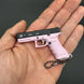 1:4 G17 METAL Keychain - PINK/BLACK - LEGACY TACTICAL INC