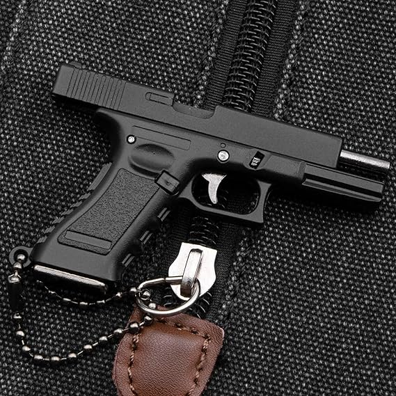 1:4 G17 METAL Keychain - BLACK - LEGACY TACTICAL INC