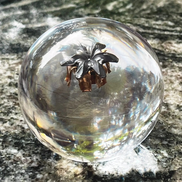 45ACP Hollow Point Resin Sphere – Handmade Decor