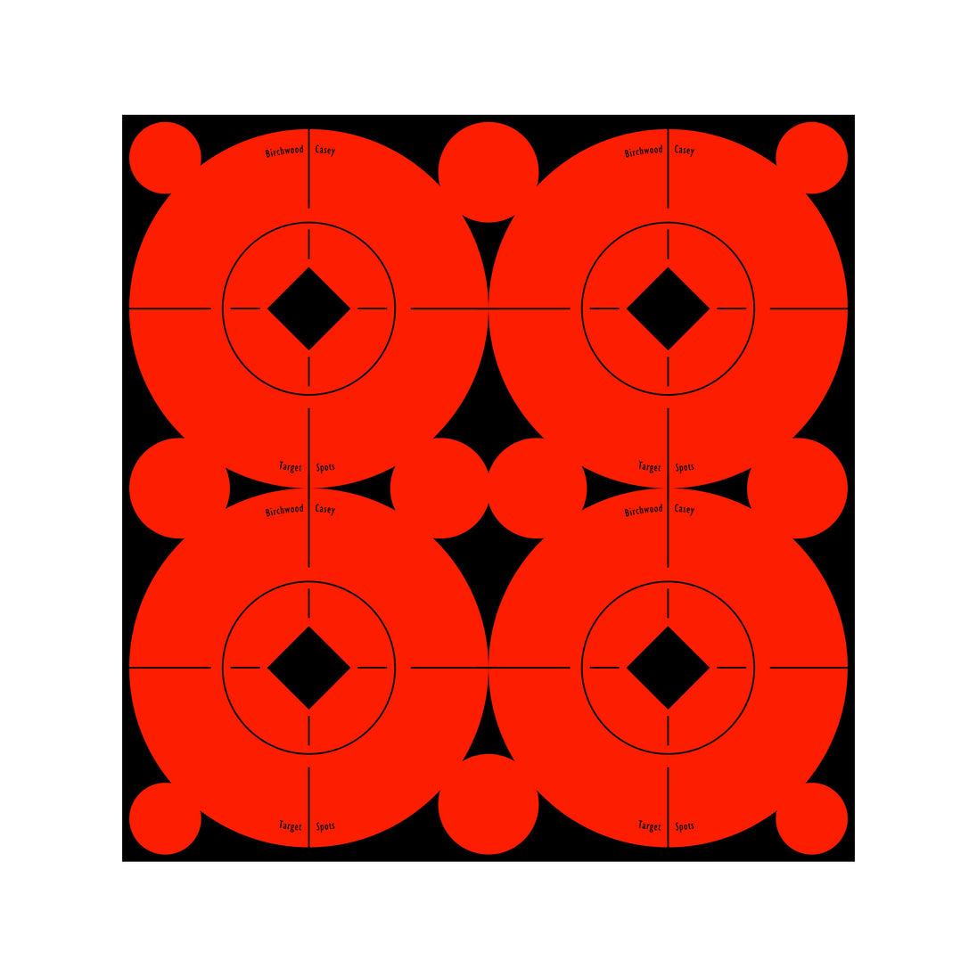 Target Spots® Orange 3 Inch, 40 Targets - 100 Pasters - LEGACY TACTICAL INC