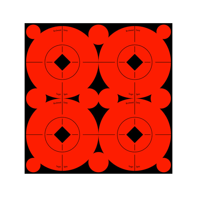 Target Spots® Orange 3 Inch, 40 Targets - 100 Pasters - LEGACY TACTICAL INC