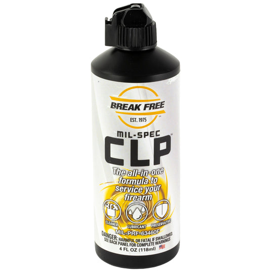 BREAK FREE CLP Cleaner Lubricant 4oz - LEGACY TACTICAL INC
