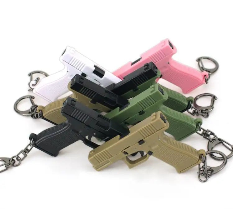 1:4 G17 All Plastic Keychain - TAN - LEGACY TACTICAL INC