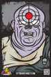 Zombie Jeff targets with Purple colors, premium Paper