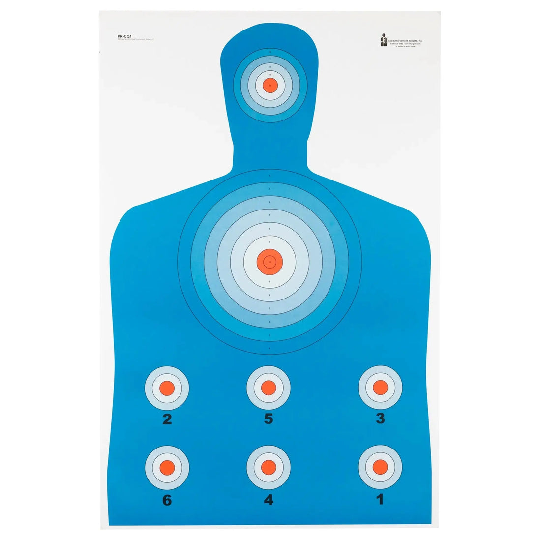 Action Target PR-CQ1 High Visibility Targets - 100 Pack