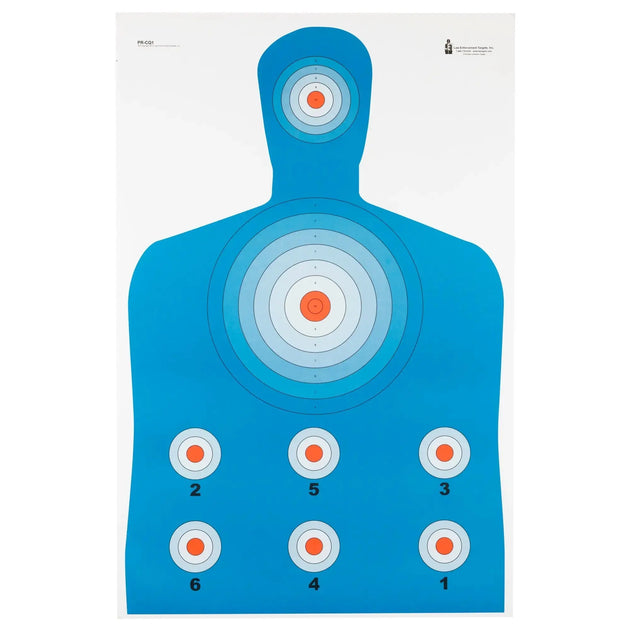 Action Target PR-CQ1 High Visibility Targets - 100 Pack