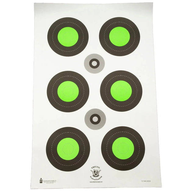 Action Target Trident Concepts Targets 23x35 - 100 Pack