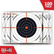 Allen EZ Aim 12x12 Adhesive Bullseye Targets - 100 Pack product image 2