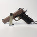 1:3 1911 Scale Handgun - Desert Tan miniature with die cast metal parts, working thumb safety, and slide action.