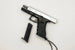 G17 Mini Pistol Keychain – 1:3 Metal (Black/Silver)