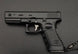 G17 Mini Pistol Keychain – 1:4 Metal (Black) product image 3