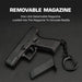 G17 Mini Pistol Keychain – 1:4 Plastic (Black) product image 2
