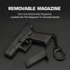G17 Mini Pistol Keychain – 1:4 Plastic (Black) product image 2