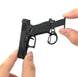G17 Mini Pistol Keychain – 1:4 Plastic (Tan) product image 3