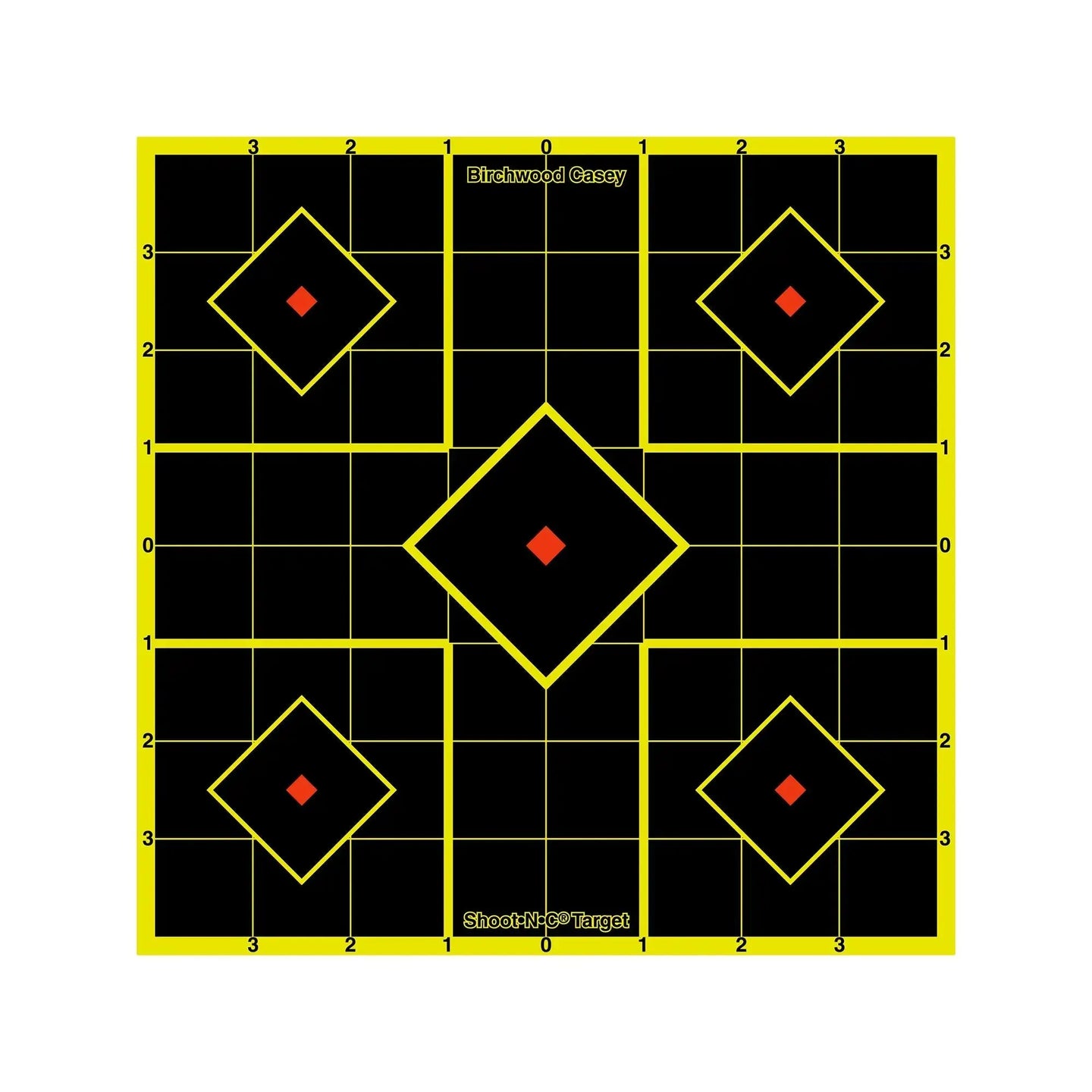 Shoot-N-C 8" Sight-In Targets - 6 Pack