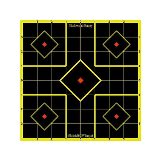Shoot-N-C 8" Sight-In Targets - 6 Pack