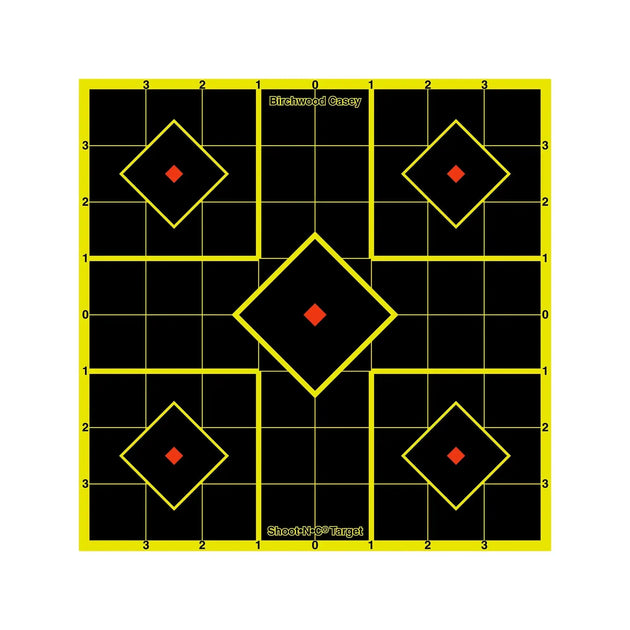 Shoot-N-C 8" Sight-In Targets - 6 Pack